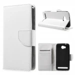 Huawei Y3 2 klassisk flip cover hvid