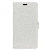 Huawei Nova etui cartoon hvid