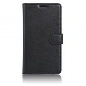 Huawei Nova etui litchi pu læder sort