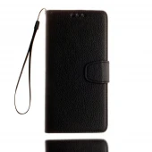 Huawei Y5 2 cover pung med lommer sort