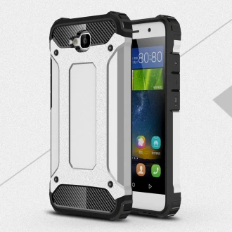 Til Huawei Y6 Pro cover Armor Guard sølv