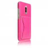 Huawei Mate 9 Pro cover retro læder m kort lomme rosa