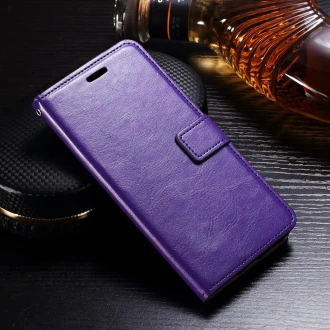 Etui til Huawei Mate 9 med kort lommer lilla