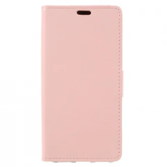 Til Huawei Honor 8 lite cover k-line læder med lommer pink