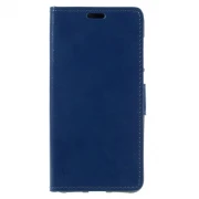 Huawei Honor 8 lite cover blå k-line læder med lommer, Find Huawei Mobiltelefon tilbehør hos leveso.dk