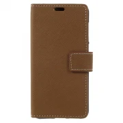 Huawei Honor 8 Lite brun etui cover pung med kort lommer, Find Huawei cover og Mobil tilbehør hos Leveso.dk