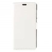 Huawei Honor 8 Lite etui cover med lommer hvid