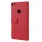 Huawei Honor 8 Lite etui cover rød med lommer, Huawei Mobil tilbehør hos Leveso.dk