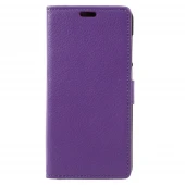 Huawei Honor 8 Lite etui cover med lommer lilla