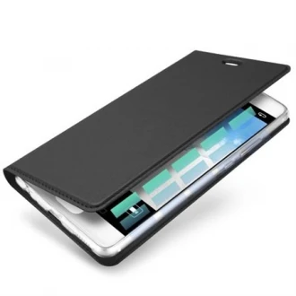 Slim flip etui til Huawei P10 Plus sort