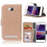 Huawei Y3 2 cover i retro stil khaki