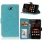 Huawei Y5 2 blå flip cover i retro stil Mobil tilbehør