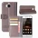 Huawei Y6 2017 cover split læder brun Mobilcovers