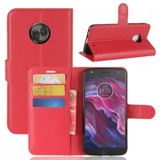 Vilo flipcover til Motorola Moto X4 rød