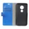 blå Igo flip cover Motorola E5 Play Mobil tilbehør