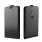 Vertikal flip cover Moto G6 play sort Mobil tilbehør