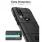 sort Rugged shield case Motorola One Vision Mobil tilbehør