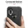 sort Rugged shield case Motorola One Vision Mobil tilbehør
