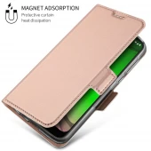 S-line slim flip cover Motorola G7 Play rosaguld