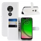 Igo flip cover Motorola G7 Play hvid