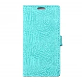 Lenovo K5 cover croco cyan