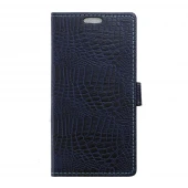 Lenovo K5 cover croco mørkeblå