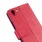 LENOVO K5 cover etui pung  rød Leveso Mobil tilbehør