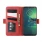 rød Vilo flip etui Motorola G8 Plus Mobil tilbehør