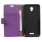Til Lenovo B etui pung lilla med kort lommer, Lenovo cover og mobil tilbehør hos Leveso.dk