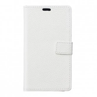 Lenovo C2 etui - cover i ægte læder hvid