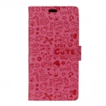 Lenovo B etui cartoon rosa