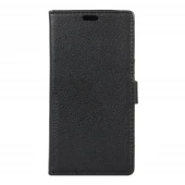 Lenovo K6 Note etui omslag med lommer sort