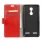Til Lenovo K6 rød cover med kort lommer Mobil tilbehør hos Leveso.dk