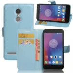 Lenovo K6 etui pung cover blå