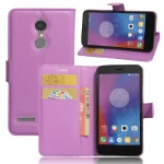 Lenovo K6 etui pung cover lilla