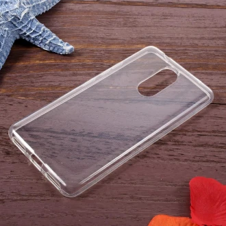 Til Lenovo K6 Note cover i blød tpu klar