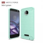 Motorola Moto Z force cover armor carbon cyan