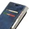 Motorola Moto G5 blå flip cover i retro stil Mobilcover