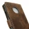Motorola Moto G5 brun flip cover i retro stil Mobilcover