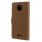 Flip cover brun Motorola Moto C, Mobil tilbehør