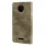 Motorola Moto C cover i retro stil khaki, Motorola tilbehør