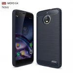 Motorola Moto E4 C-style armor cover mørkeblå