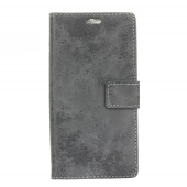 Motorola Moto G5S plus cover i retro stil grå