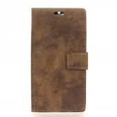 Motorola Moto G5S plus cover i retro stil brun