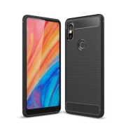 C-style armor cover sort Xiaomi Mi Mix 2S Mobil tilbehør