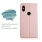 Xiaomi Mi Mix 2S slim flip cover rosaguld Mobil tilbehør