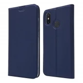 Slim flip cover Xiaomi Mi 8 blå