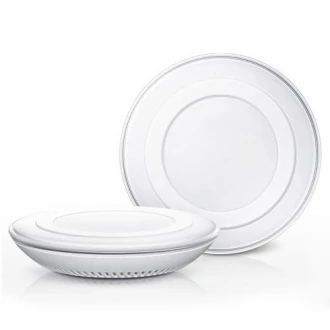 Trådløs QI oplader pad, hvid