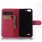 ZTE BLADE V6 cover med lommer rosa Leveso Mobil tilbehør