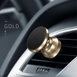 Bilholder magnetisk aluminuim guld